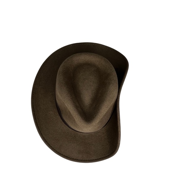 Scala Felt Wool Hat Women’s Small/Medium Brown Slouch Cowboy Western EUC main image 2